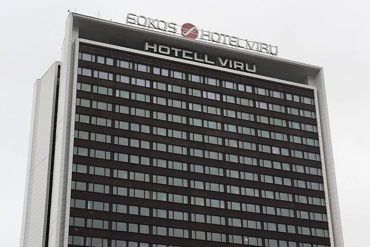 Sokos Hotel Viru building with many windows.
